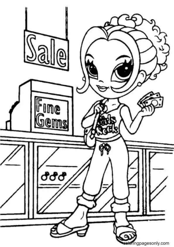 Druckbare Lisa Frank Ausmalbilder 88