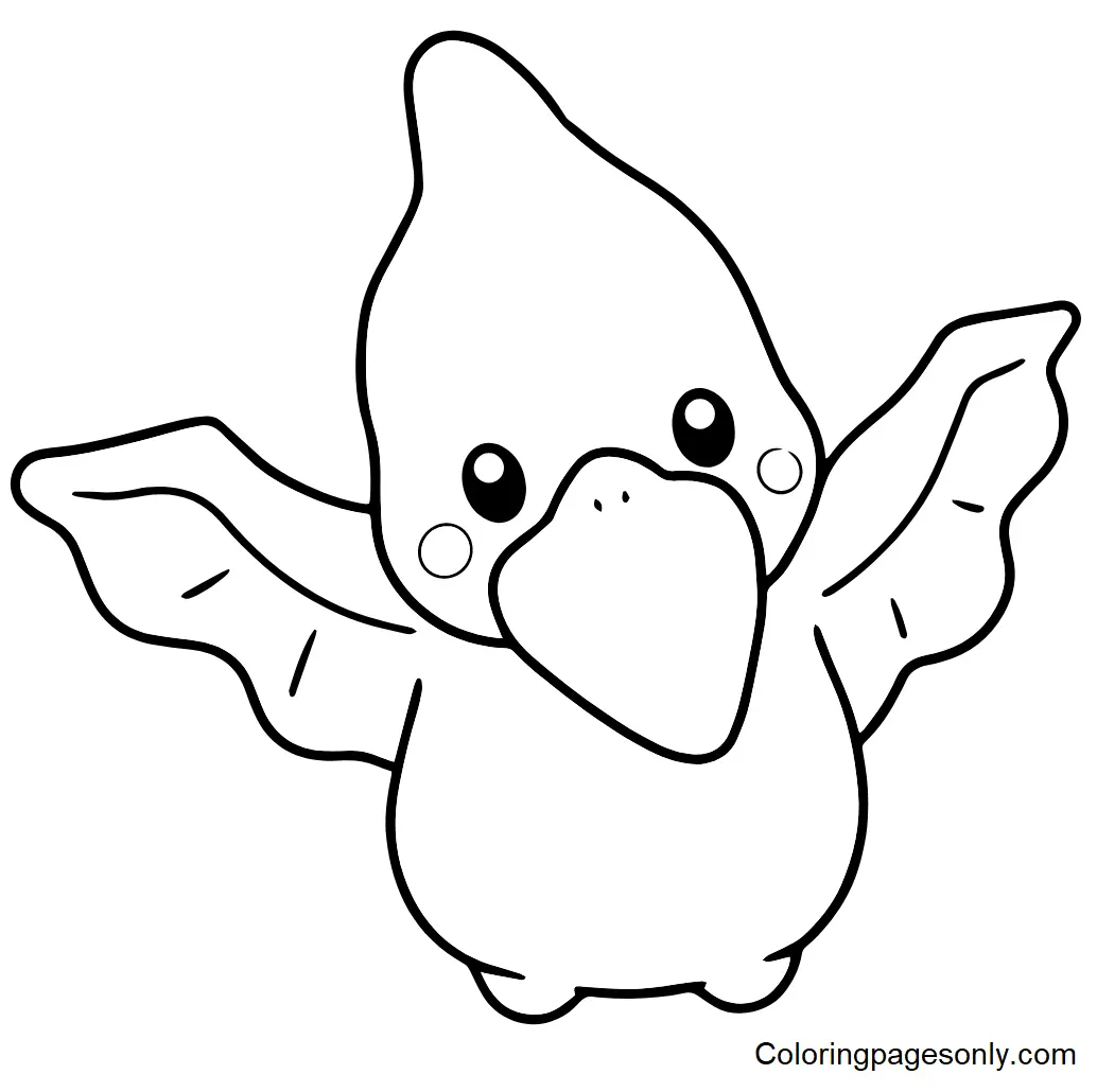 Pterodactyl Coloring Pages