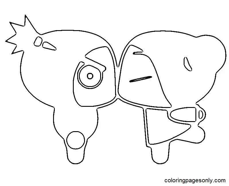 Pucca Coloring Pages 19