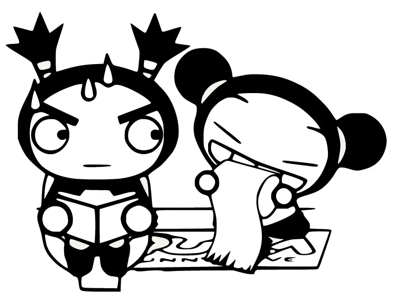 Pucca Coloring Pages 42