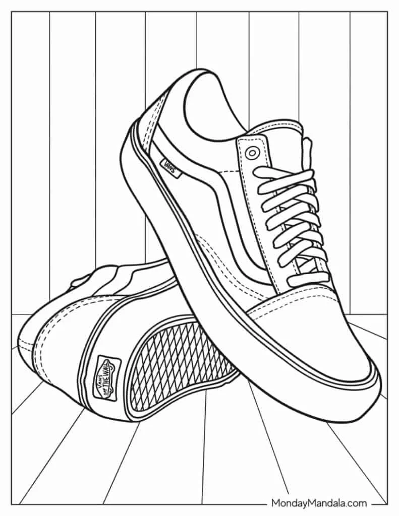 Zapatos Puma Para Colorear 2