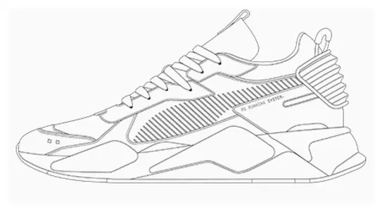 Zapatos Puma Para Colorear 3