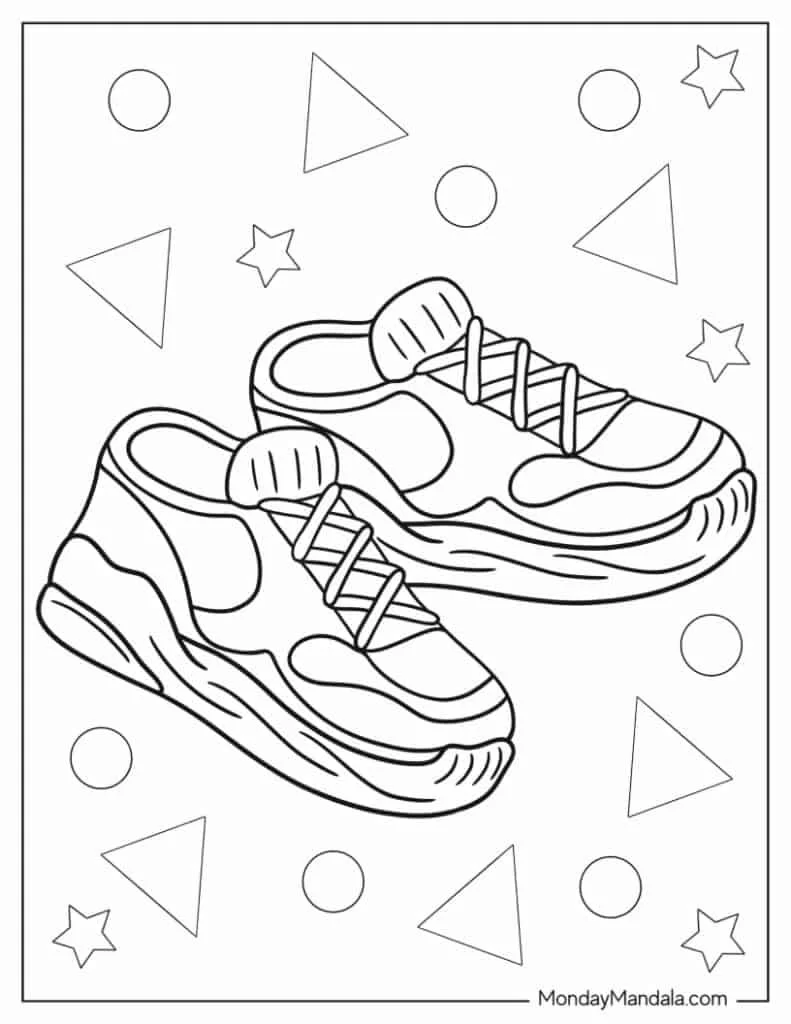 Zapatos Puma Para Colorear 4