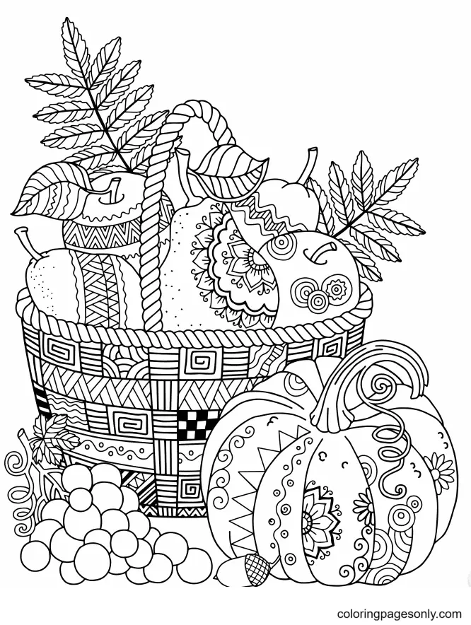 Calabazas Para Colorear 21