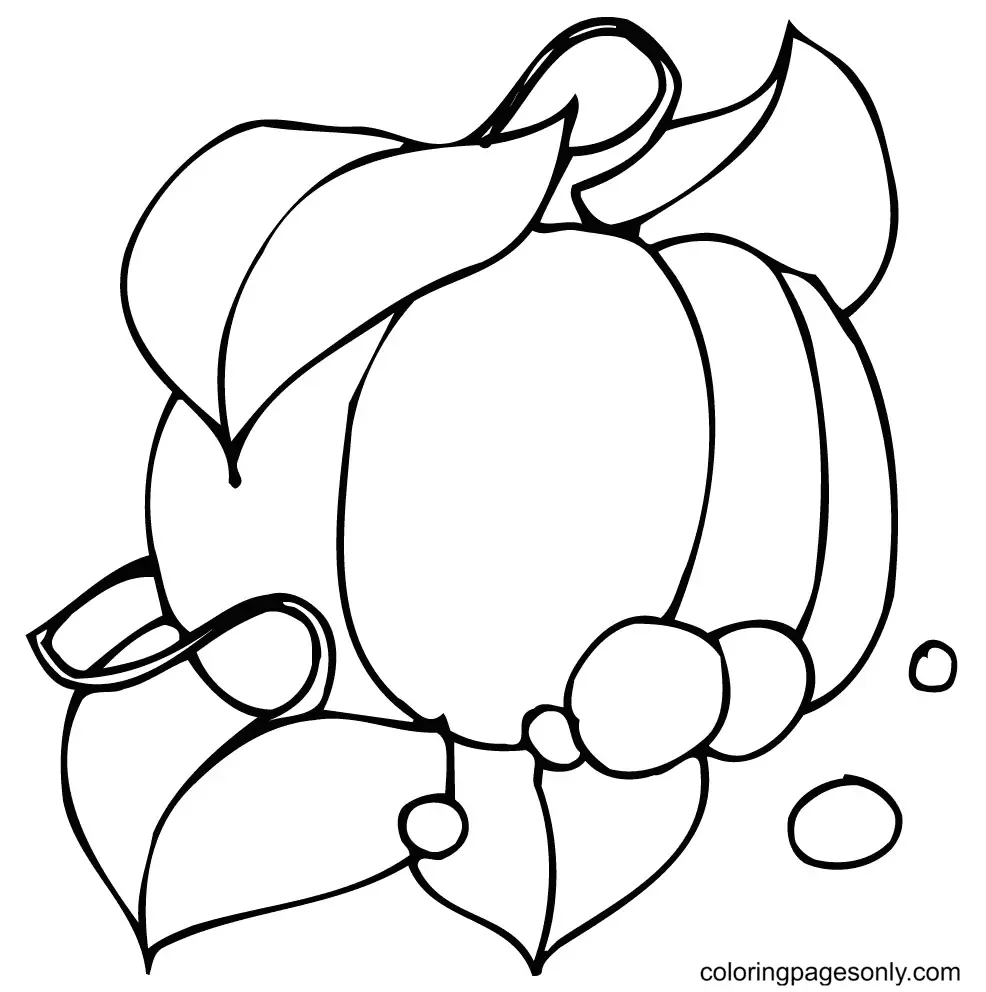Calabazas Para Colorear 41