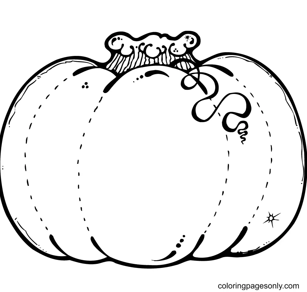 Calabazas Para Colorear 53