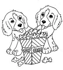 Cachorros Para Colorear 16