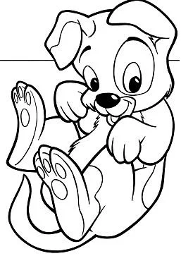 Cachorros Para Colorear 21