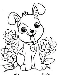 Cachorros Para Colorear 26