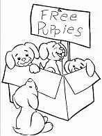 Cachorros Para Colorear 29