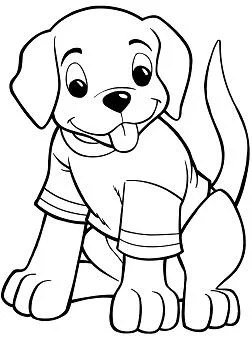 Cachorros Para Colorear 31