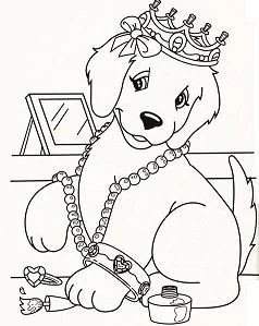 Cachorros Para Colorear 7