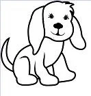 Welpen Hunde Freunde Ausmalbilder 134