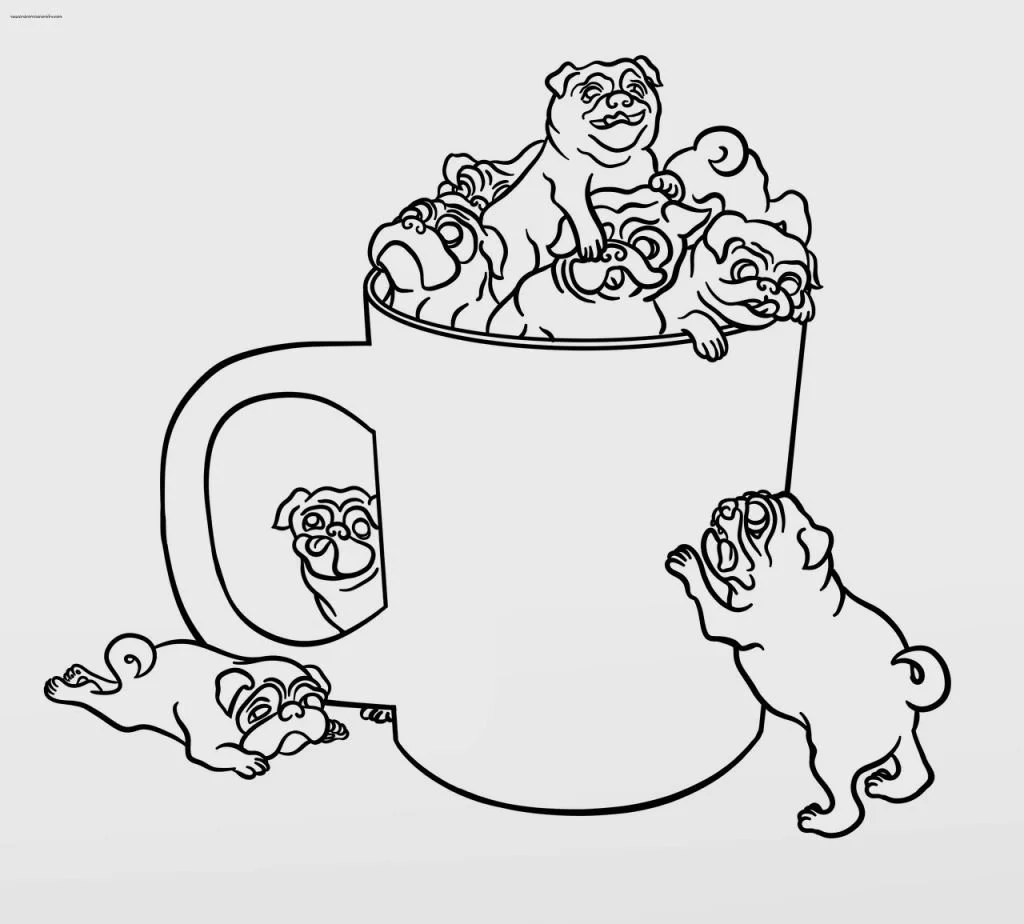 Desenhos de Puppy Dog Pals Para Colorir