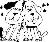 Welpen Hunde Freunde Ausmalbilder 95