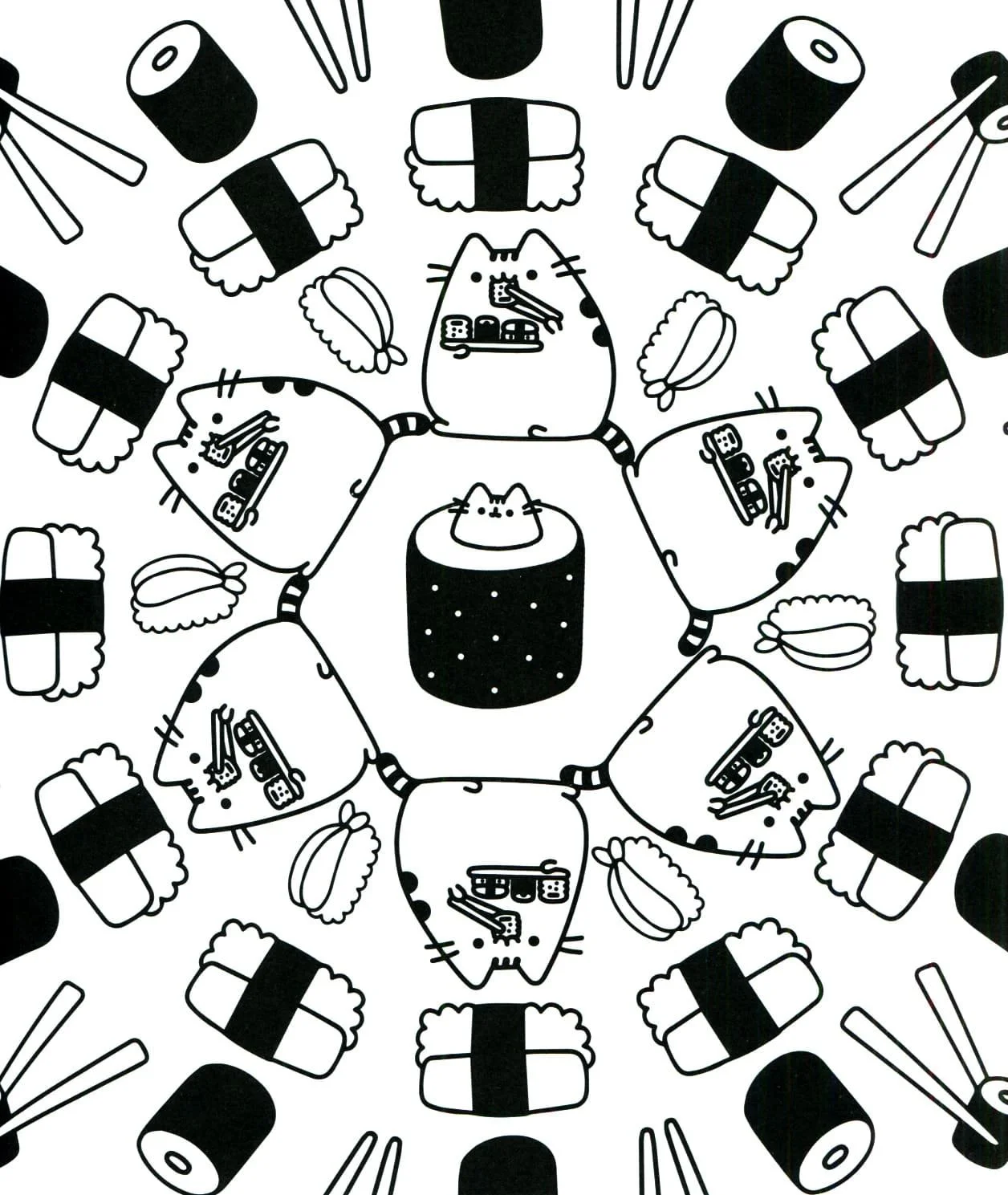 Pusheen Para Colorear 138