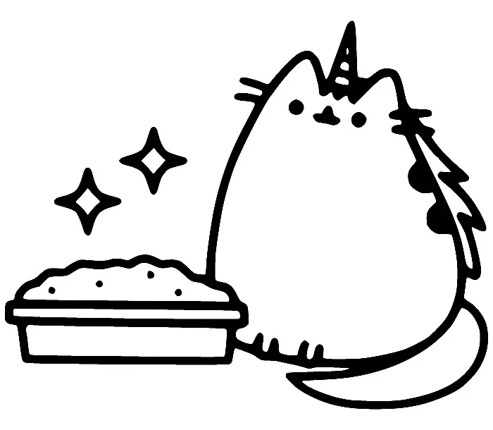 Pusheen Para Colorear 161