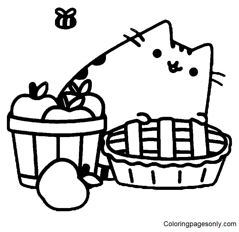 Pusheen Coloring Pages 166