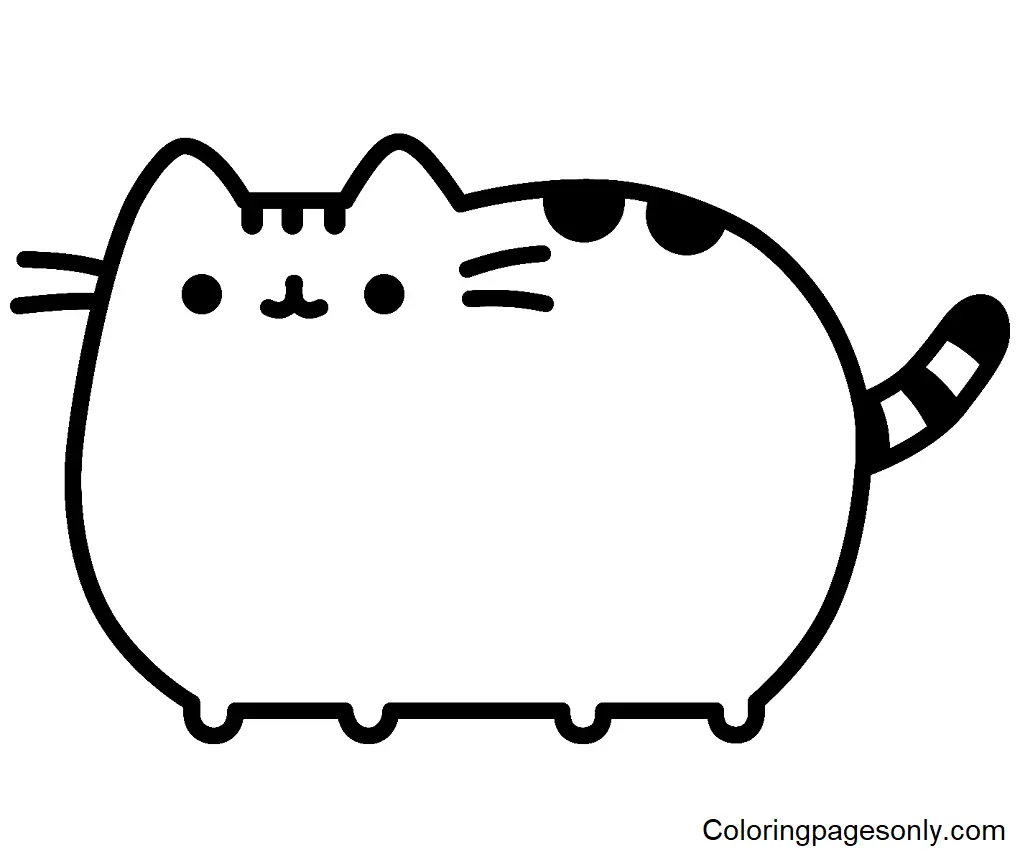 Pusheen Coloring Pages 168
