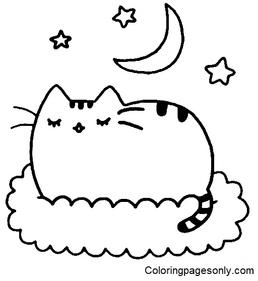 Pusheen Para Colorear 173