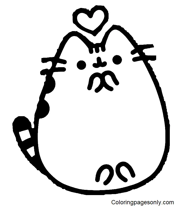 Pusheen Coloring Pages 176