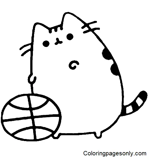 Pusheen Coloring Pages 179