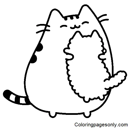 Pusheen Para Colorear 181