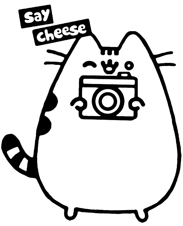 Pusheen Para Colorear 192