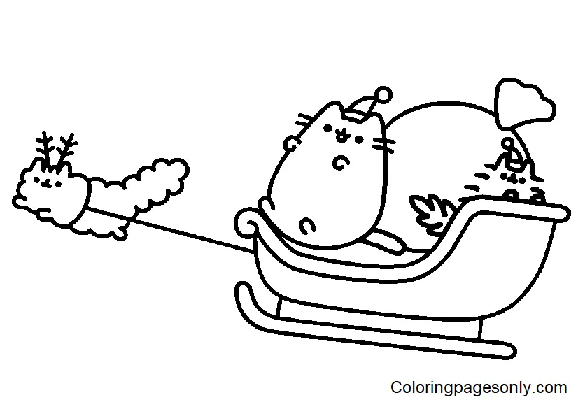 Pusheen Para Colorear 194