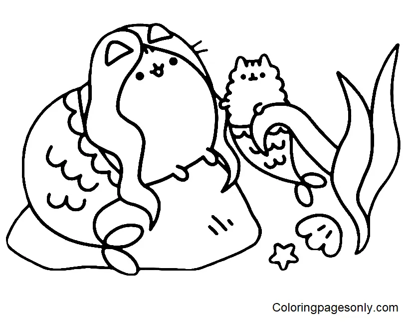 Pusheen Para Colorear 198