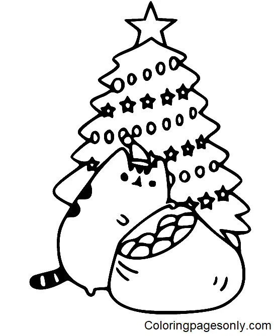 Pusheen Coloring Pages 203