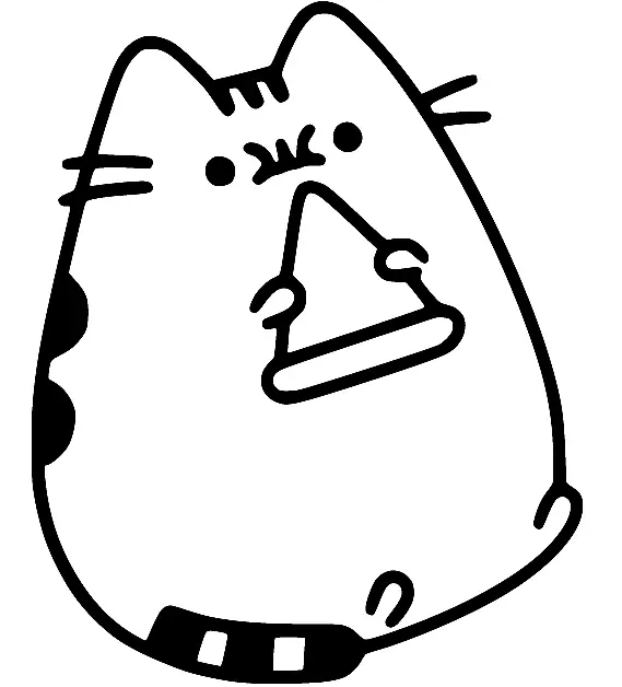Pusheen Coloring Pages 213
