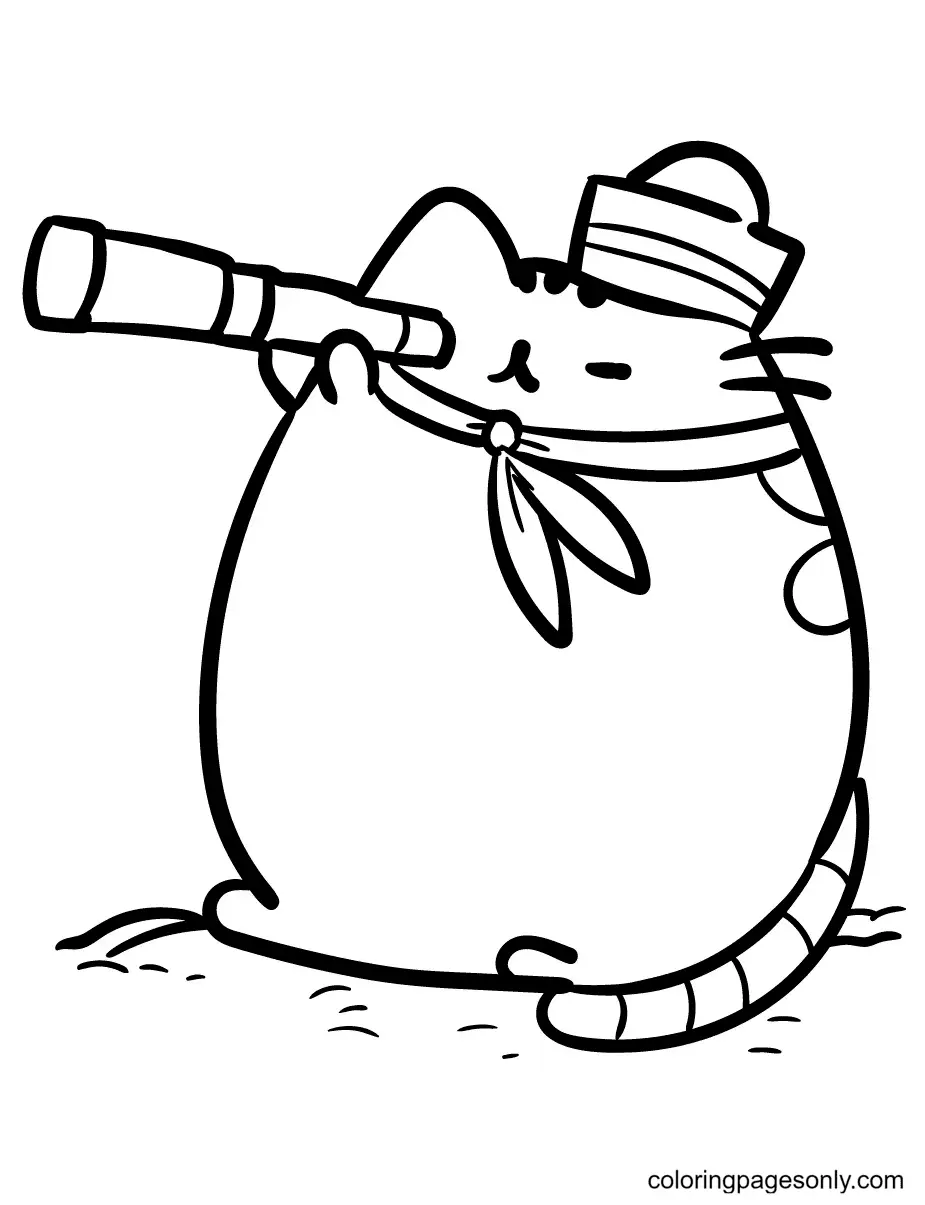 Pusheen Para Colorear 31