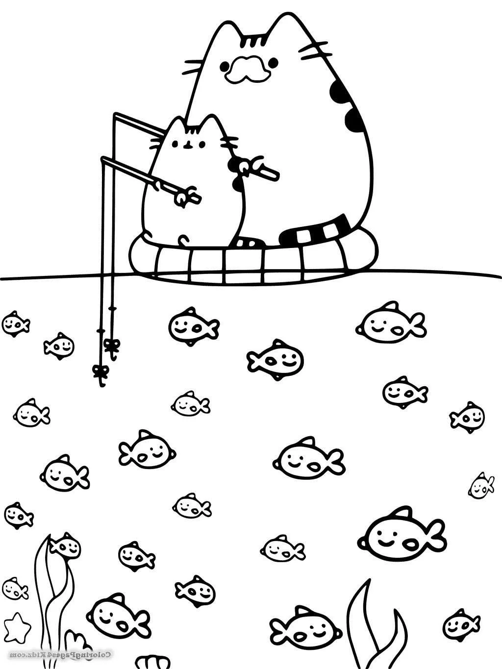 Pusheen Para Colorear 37
