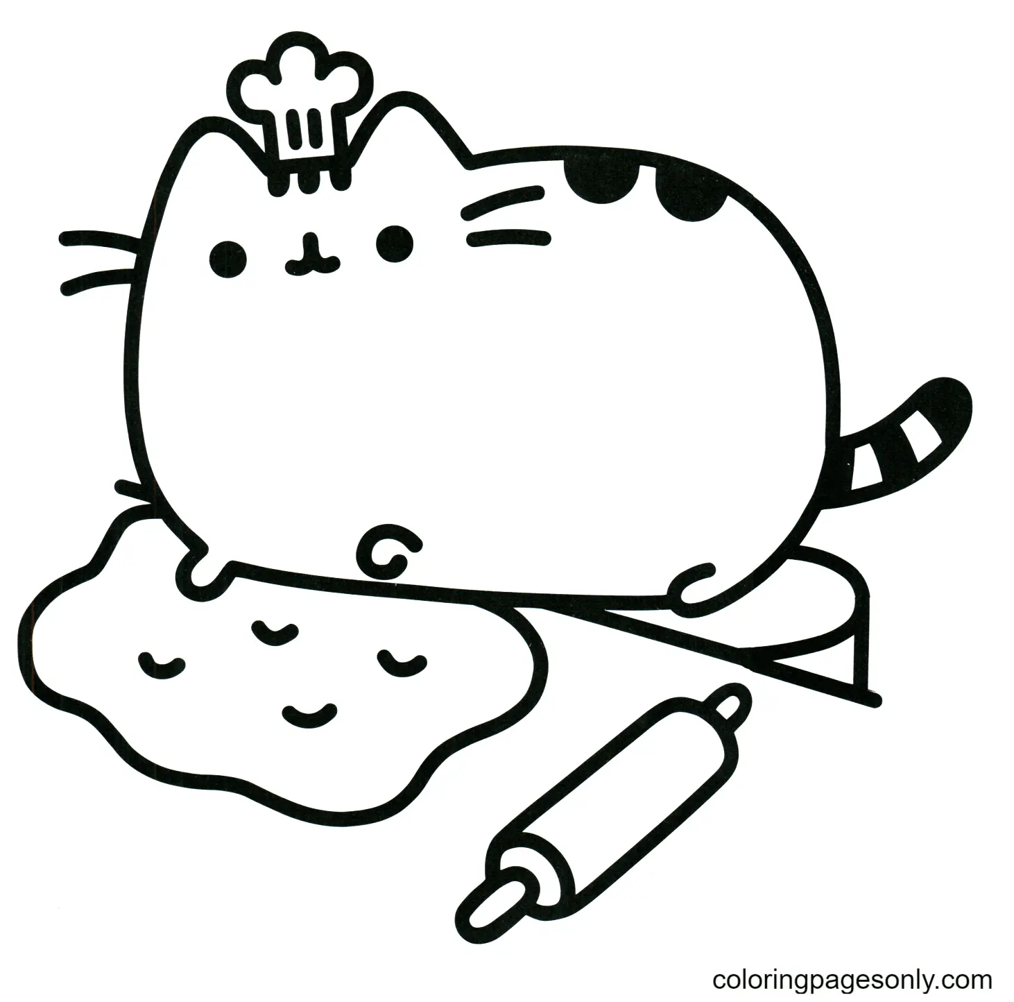 Pusheen Para Colorear 53