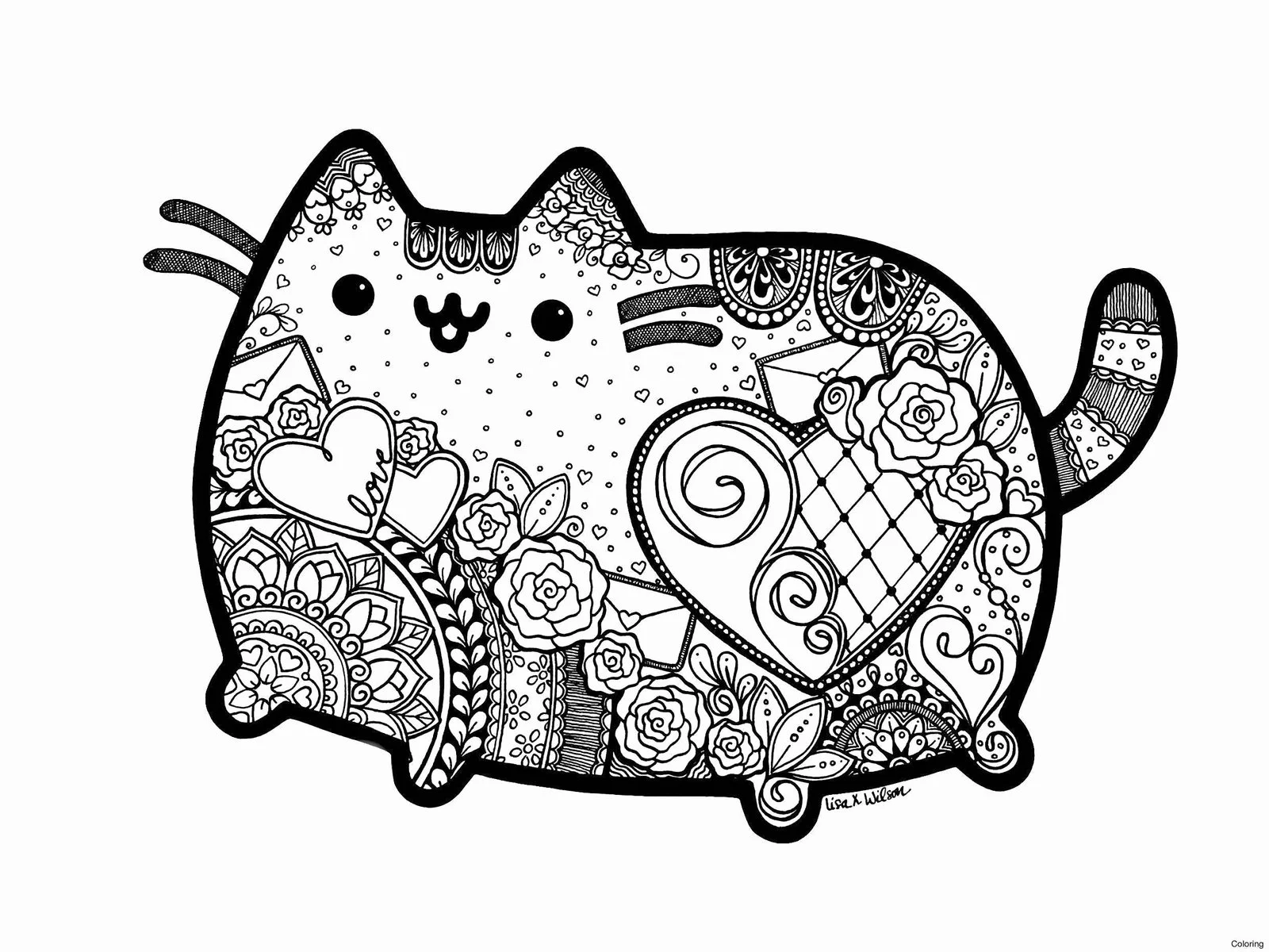 Pusheen Ausmalbilder 58