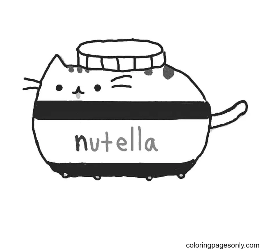 Pusheen Para Colorear 66