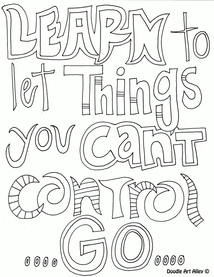 Quote Coloring Pages 14