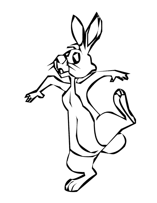 Conejos Para Colorear 12