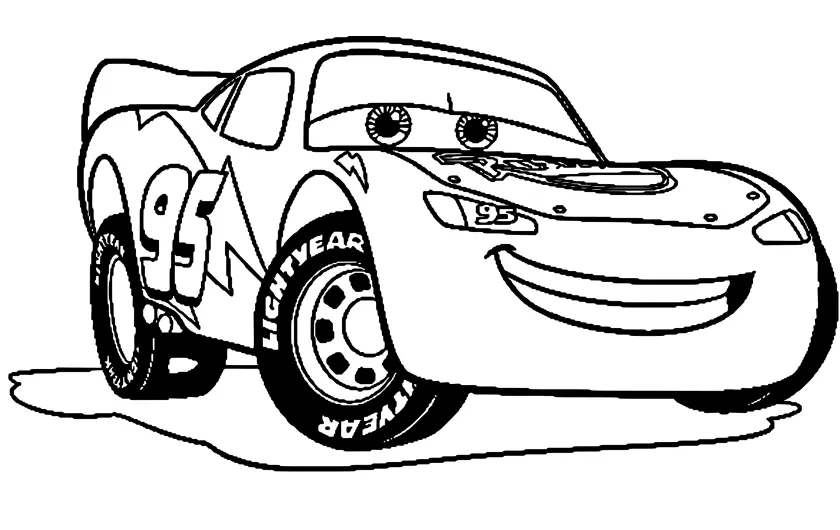 Racing Car Coloring Pages 2