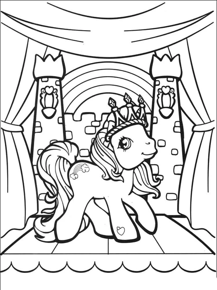 Regenbogen Dash Ausmalbilder 21