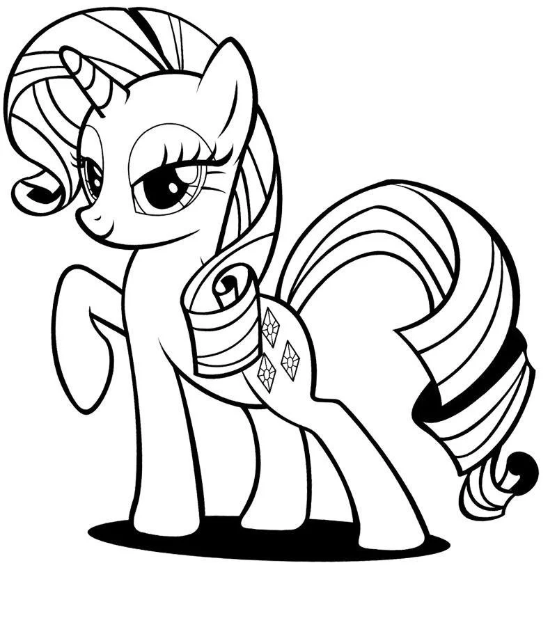 Regenbogen Dash Ausmalbilder 24