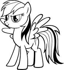 Regenbogen Dash Ausmalbilder 34