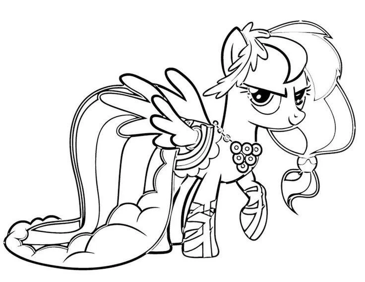 Regenbogen Dash Ausmalbilder 37