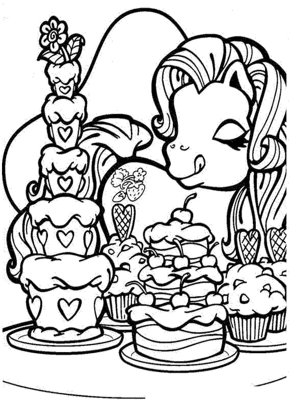 Rainbow Dash Coloring Pages 53