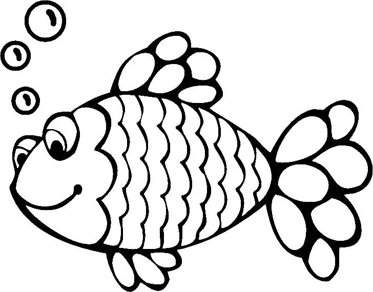 Regenbogenfisch Ausmalbilder 11