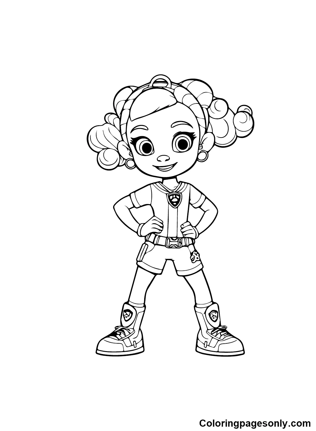 Desenhos de Rainbow Rangers Para Colorir 15