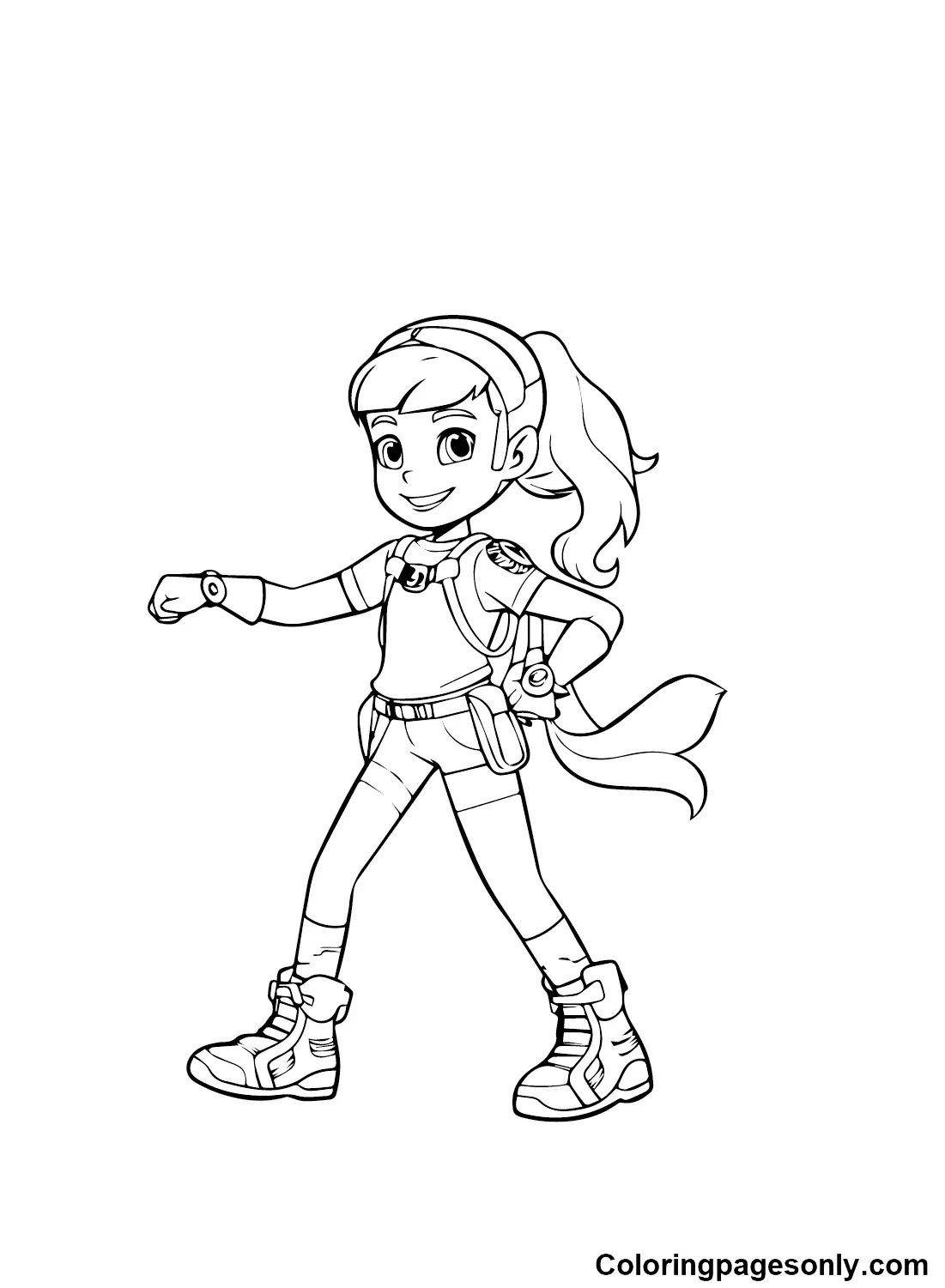 Desenhos de Rainbow Rangers Para Colorir 19