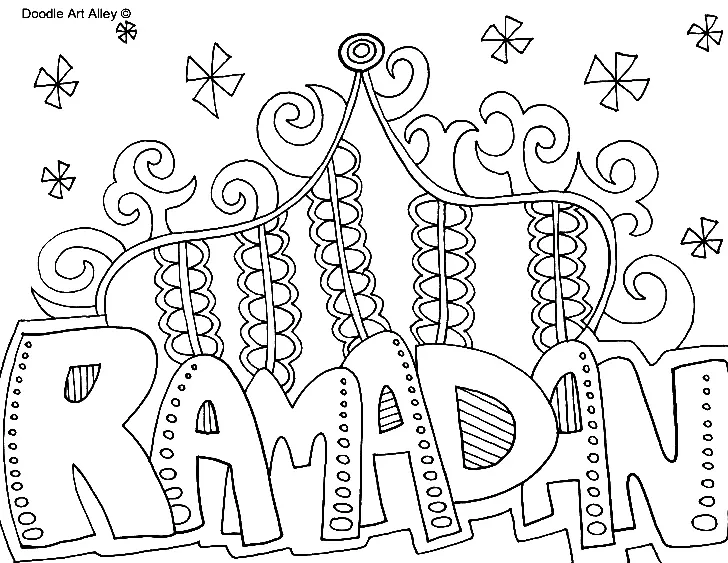 Ramadan Ausmalbilder 14