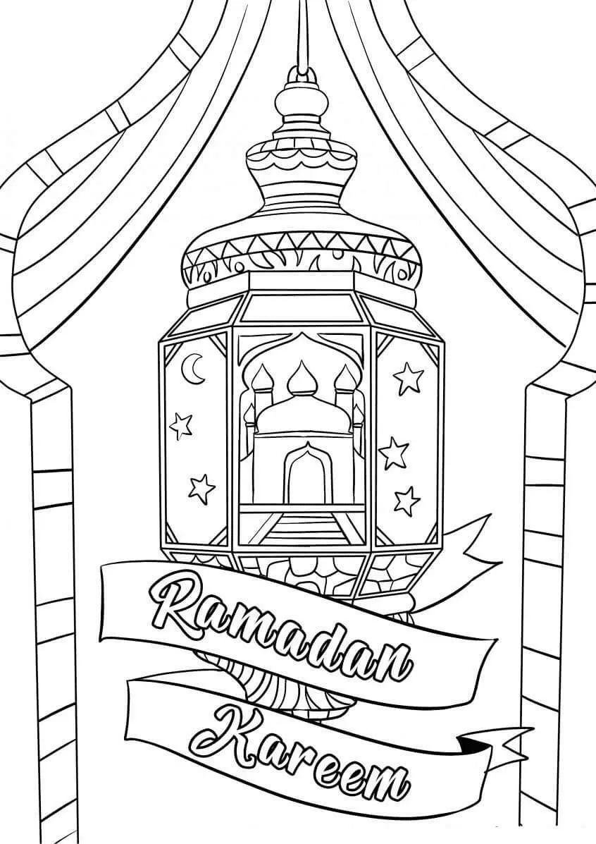 Ramadan Ausmalbilder 4
